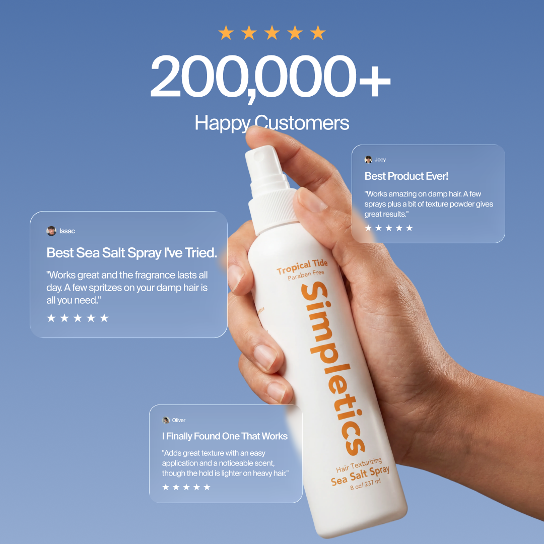 Himalayan Sea Salt Styling Spray for Hair