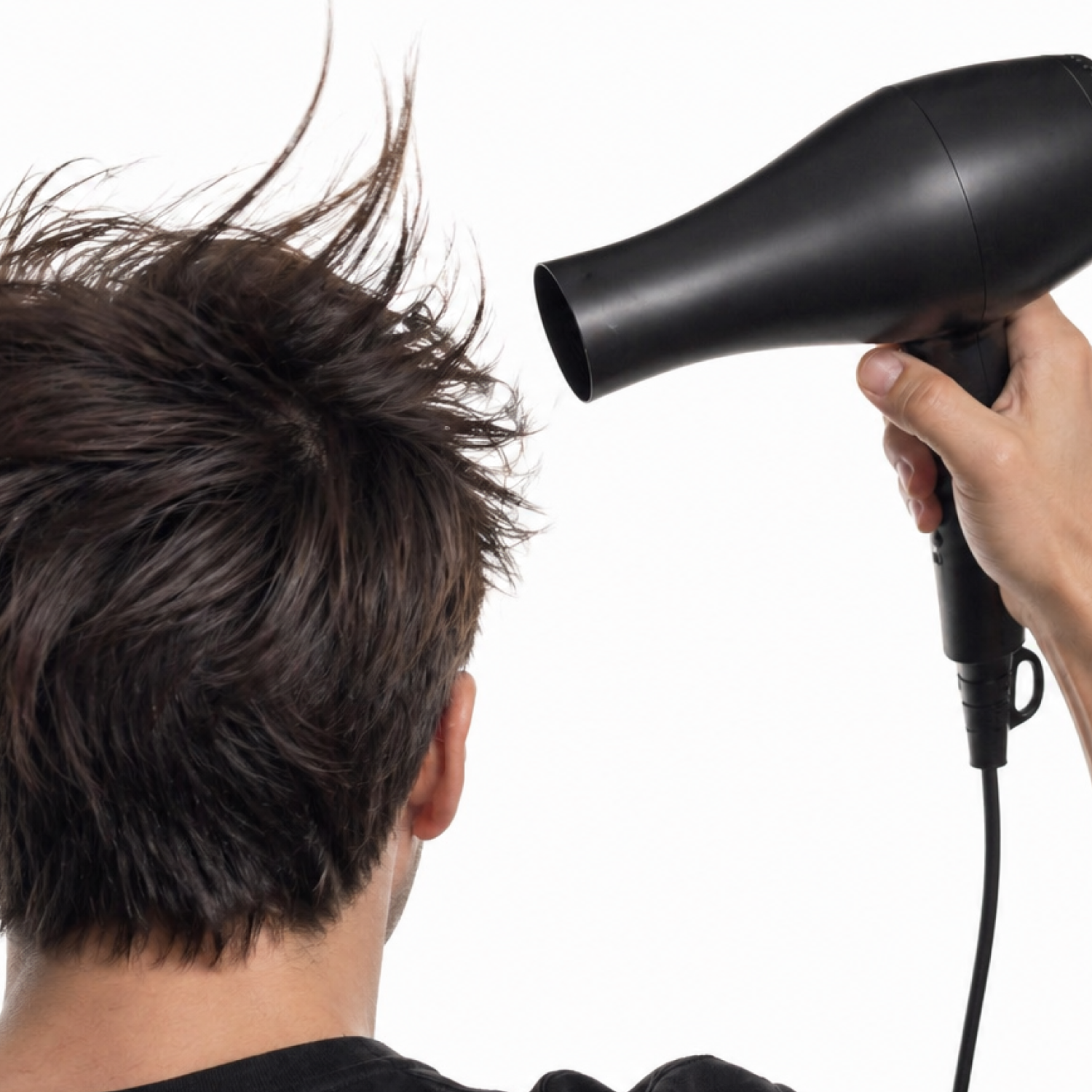 How to Blow-Dry Hair for Volume Men