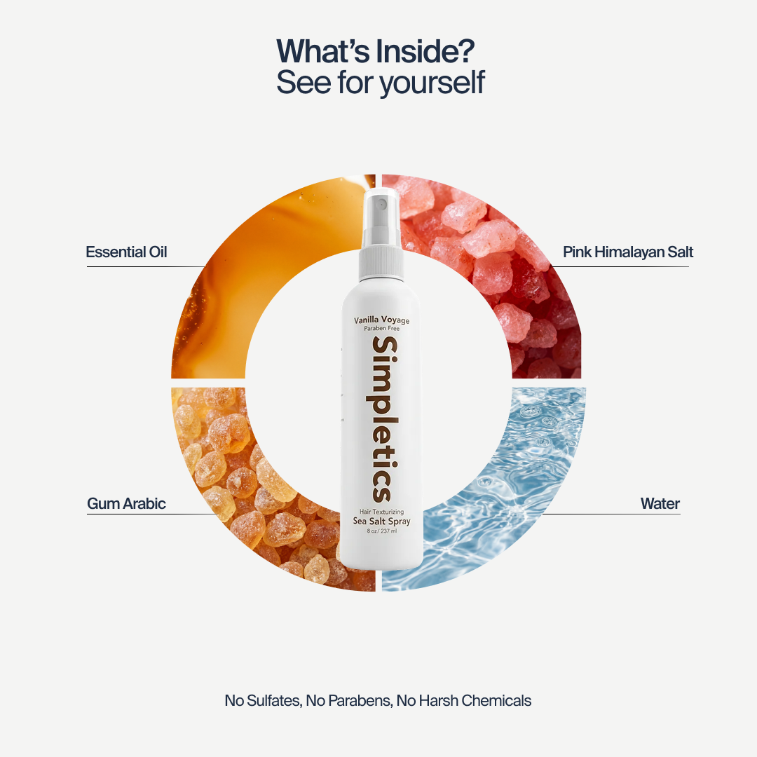 Himalayan Sea Salt Styling Spray for Hair