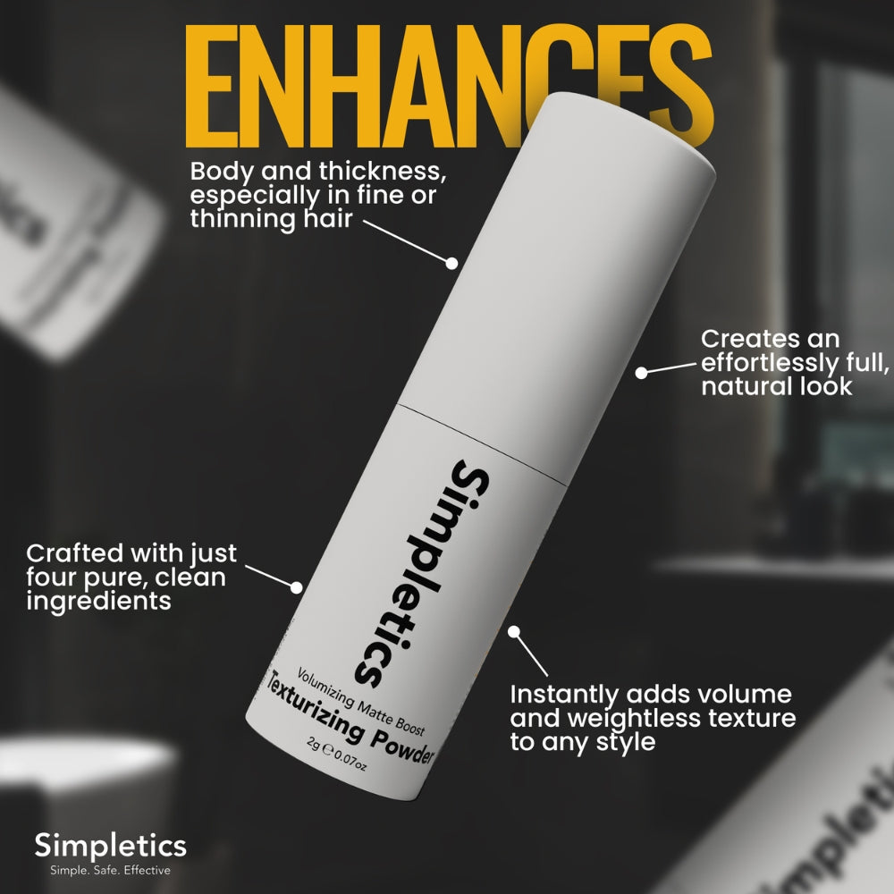 Hair Texturizing & Volumizing Powder for Hair – Simpletics