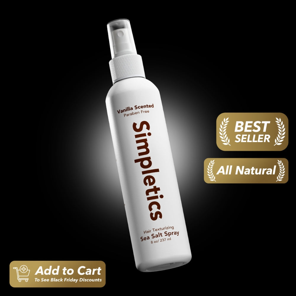 Himalayan Sea Salt Styling Spray for Hair – Simpletics