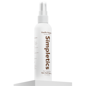 Simpletics Sea Salt Spray bottle — Vanilla Voyage scent