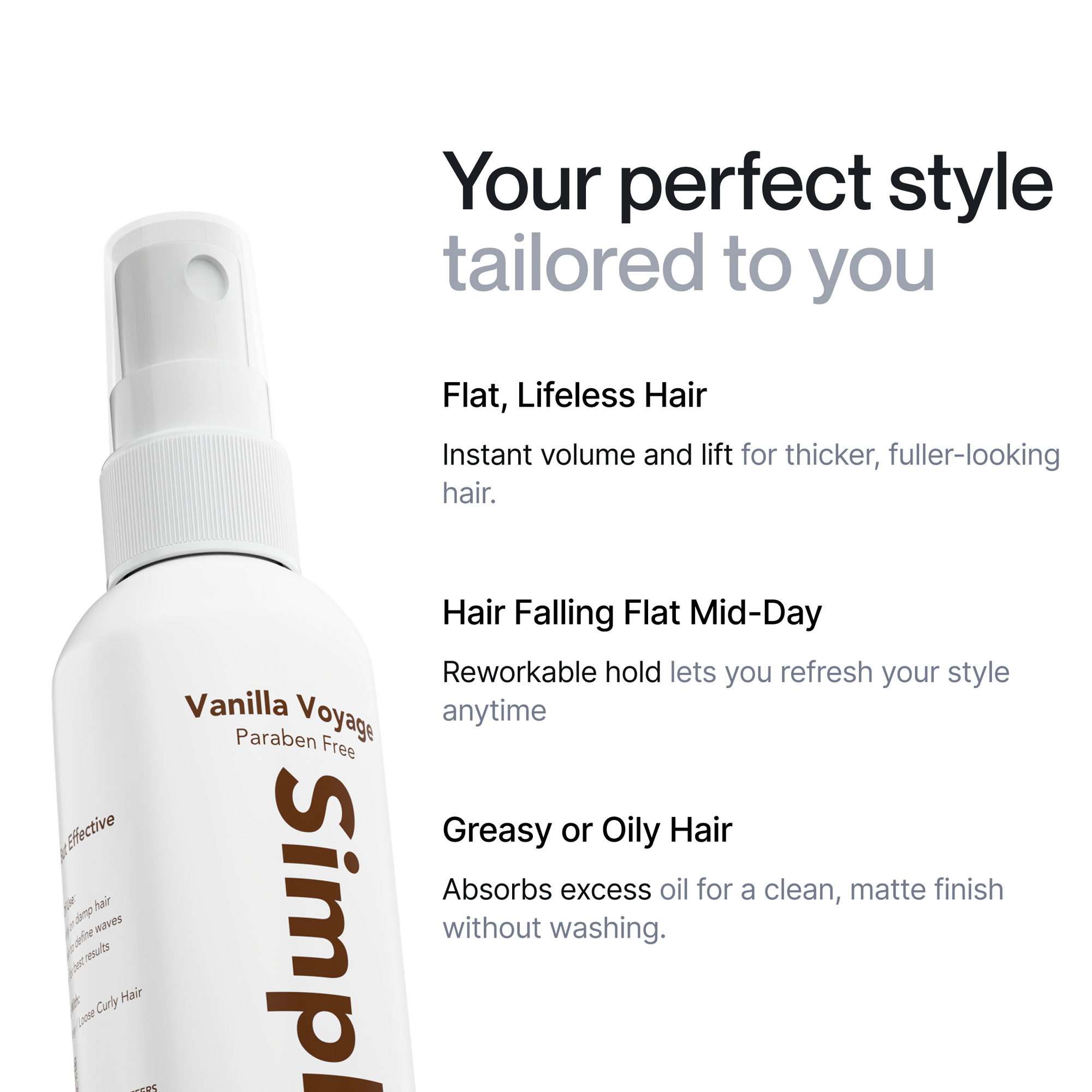 Himalayan Sea Salt Styling Spray for Hair